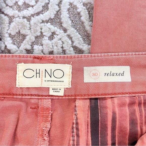 Anthropologie Relaxed Striped Chino Pants - Picture 11 of 16